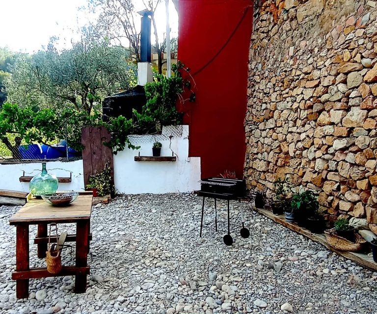 BARBACOA EN EL PATIO